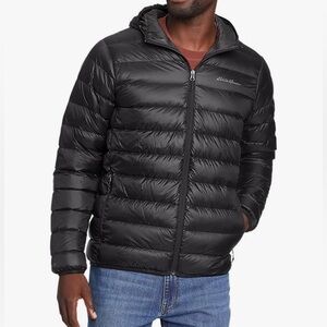 Brand NEW without tags Eddie Bauer Men’s Hooded Down Jacket